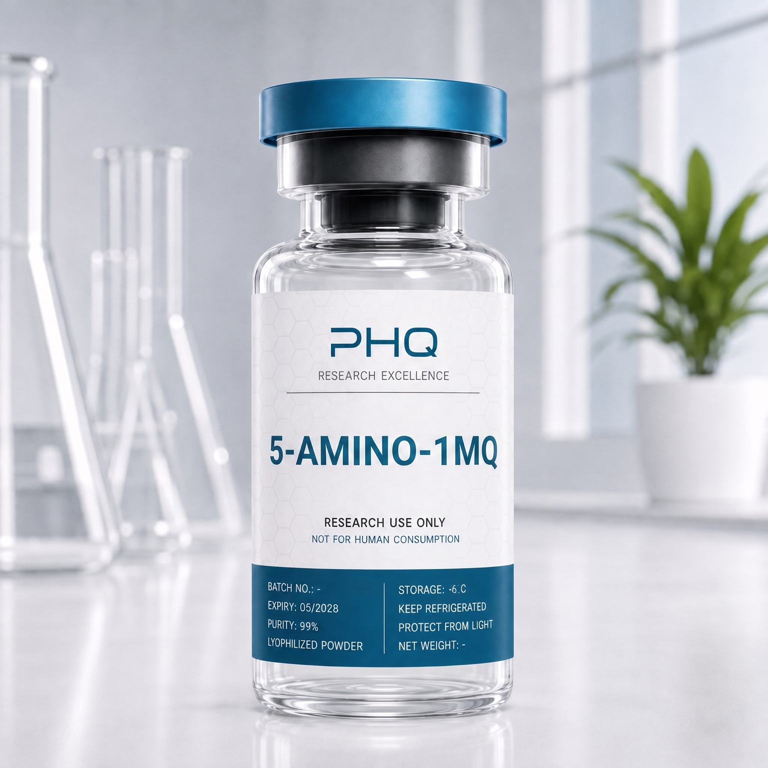 5-Amino-1mq — research-grade peptide, 99% purity