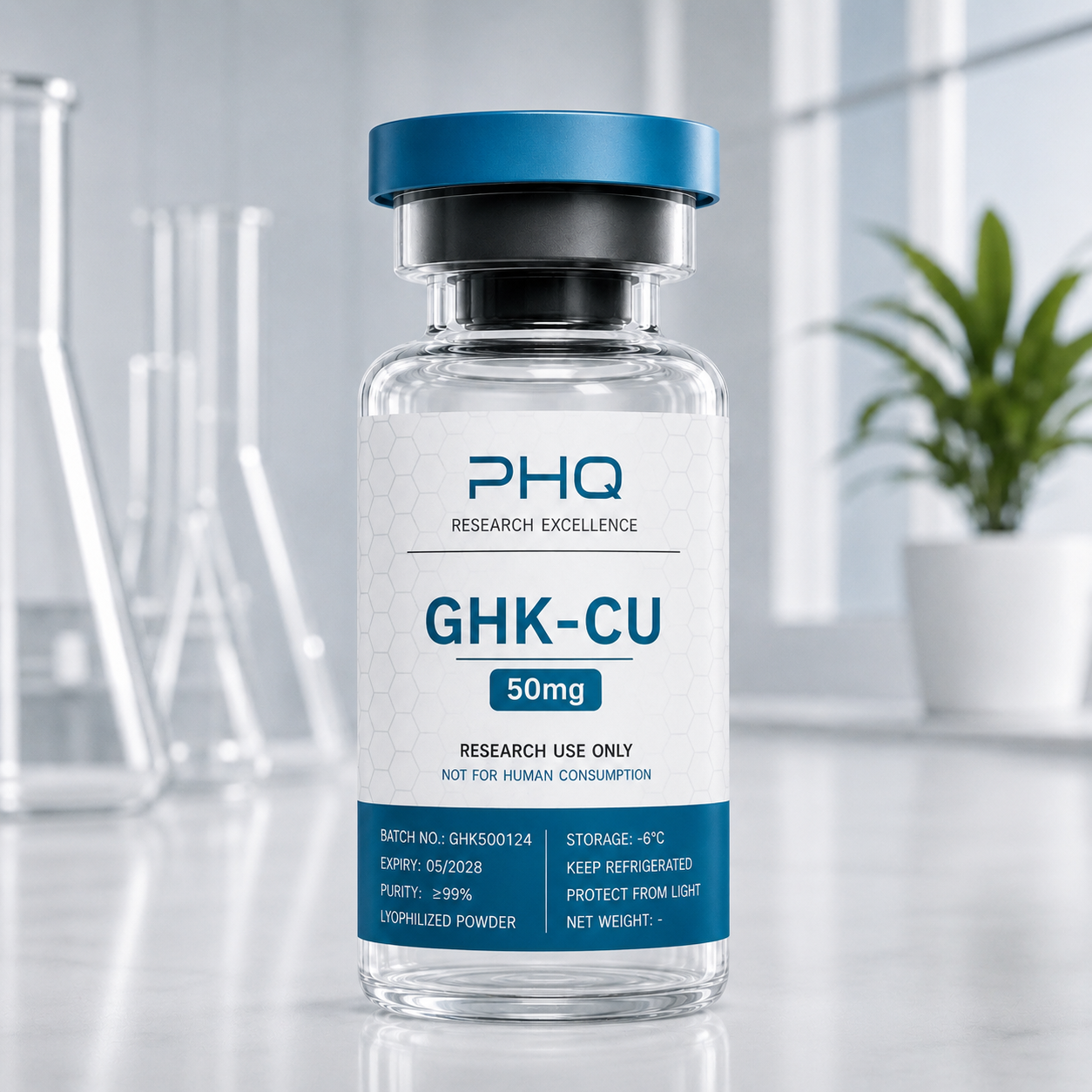 GHK-Cu — research-grade peptide
