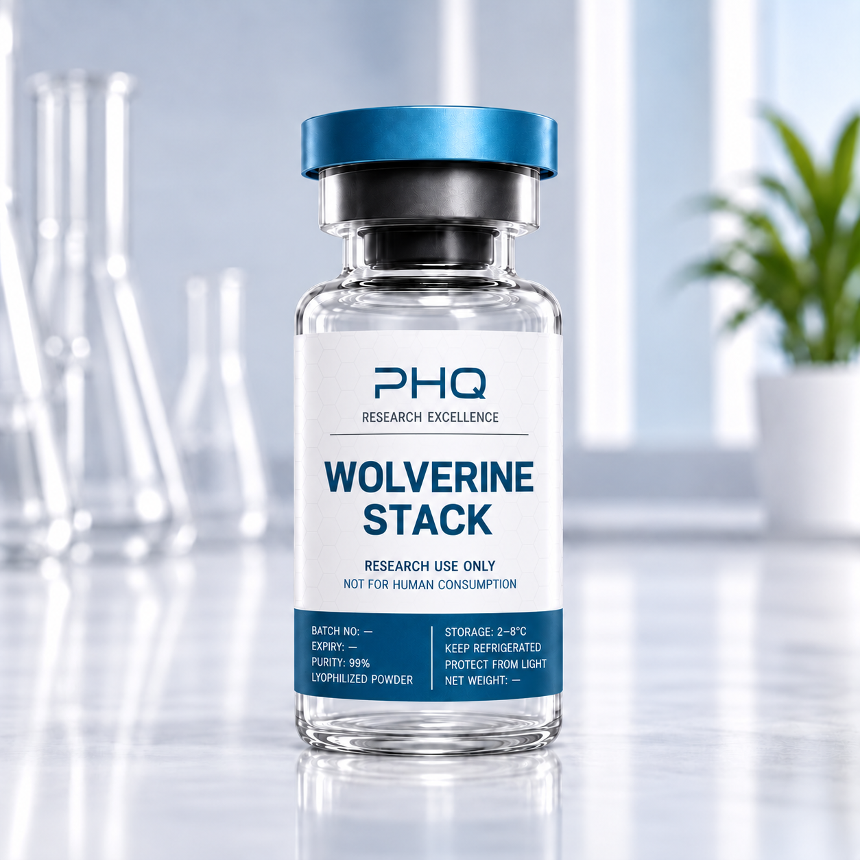 Wolverine Stack — research-grade peptide
