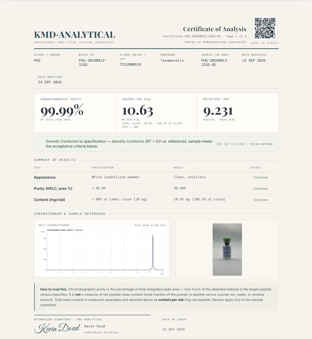 Tesamorelin — product image 2